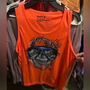 Hurley juniors tank xl euc